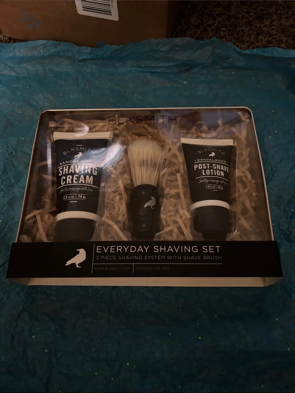 SMITH Everyday Shaving Set - Black (Sandalwood)